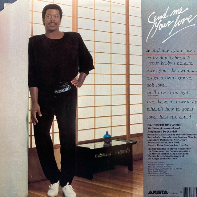 Kashif - Send Me Your Love