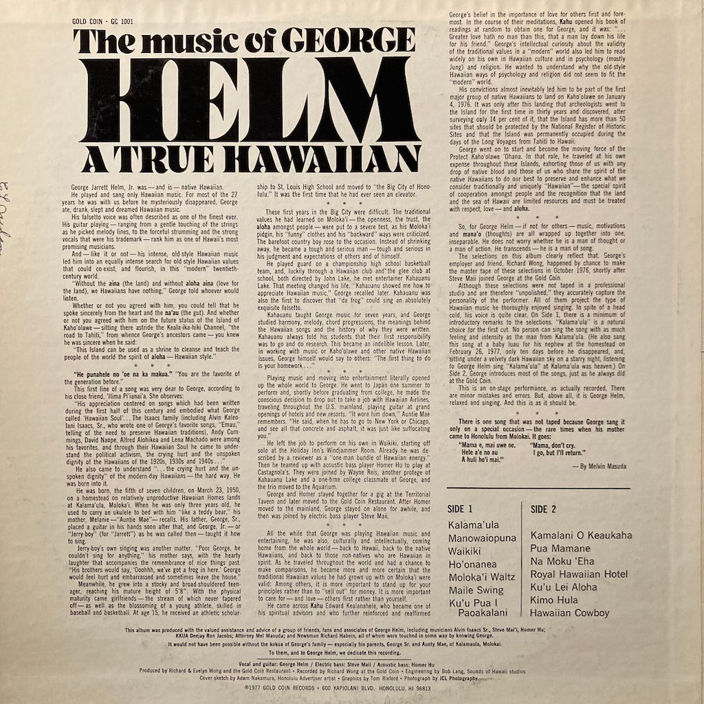 George Helm - A True Hawaiian