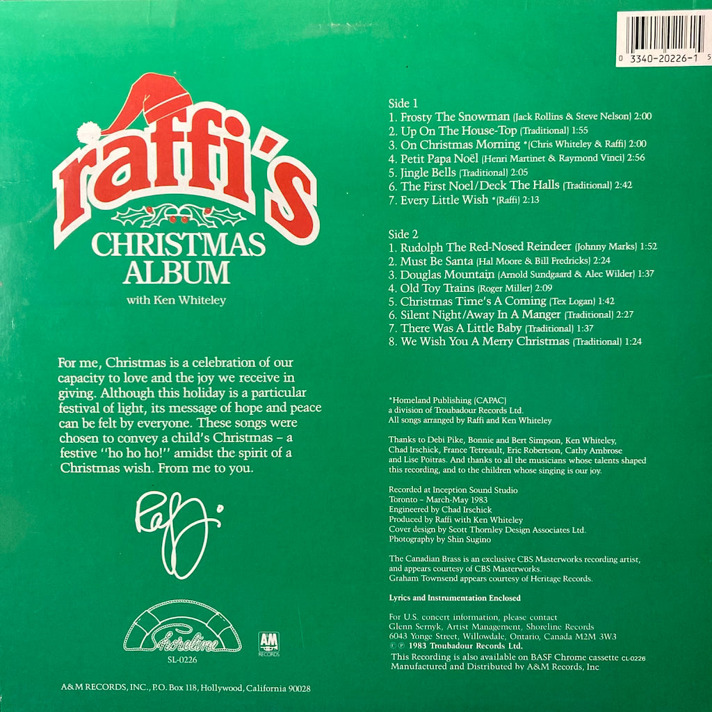 Raffi's - Christmas Album