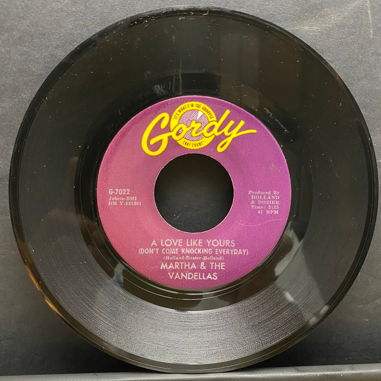 Martha & The Vandellas – Heat Wave / A Love Like Yours (Don't Come Knocking Everyday) [7"]