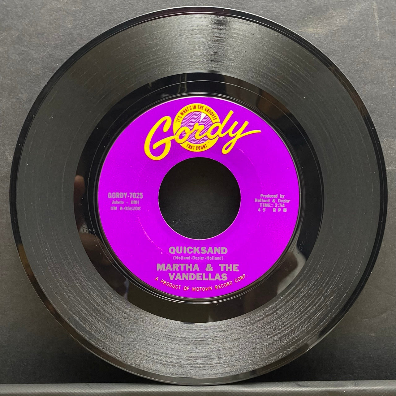 Martha & The Vandellas – Quicksand / Darling, I Hum Our Song [7"]