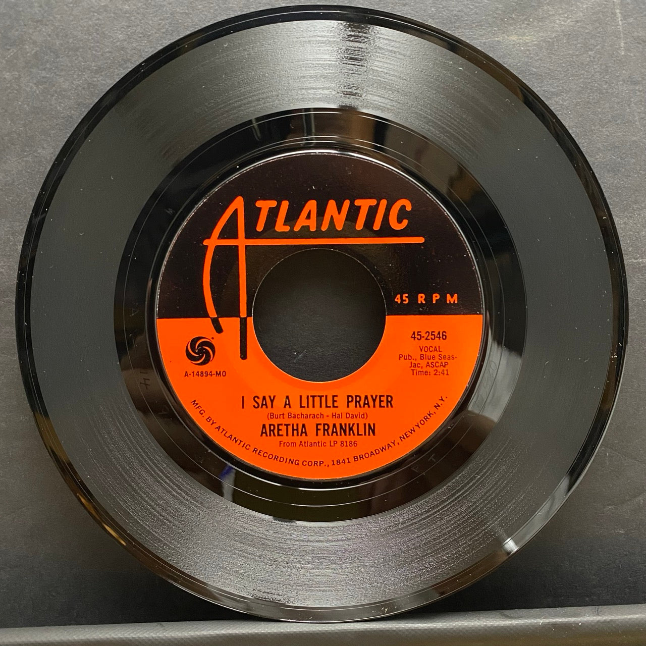 Aretha Franklin – The House That Jack Built / I Say A Little Prayer "7"]