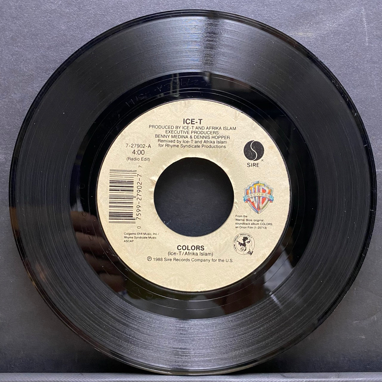 Ice-T – Colors / Squeeze The Trigger [7"]