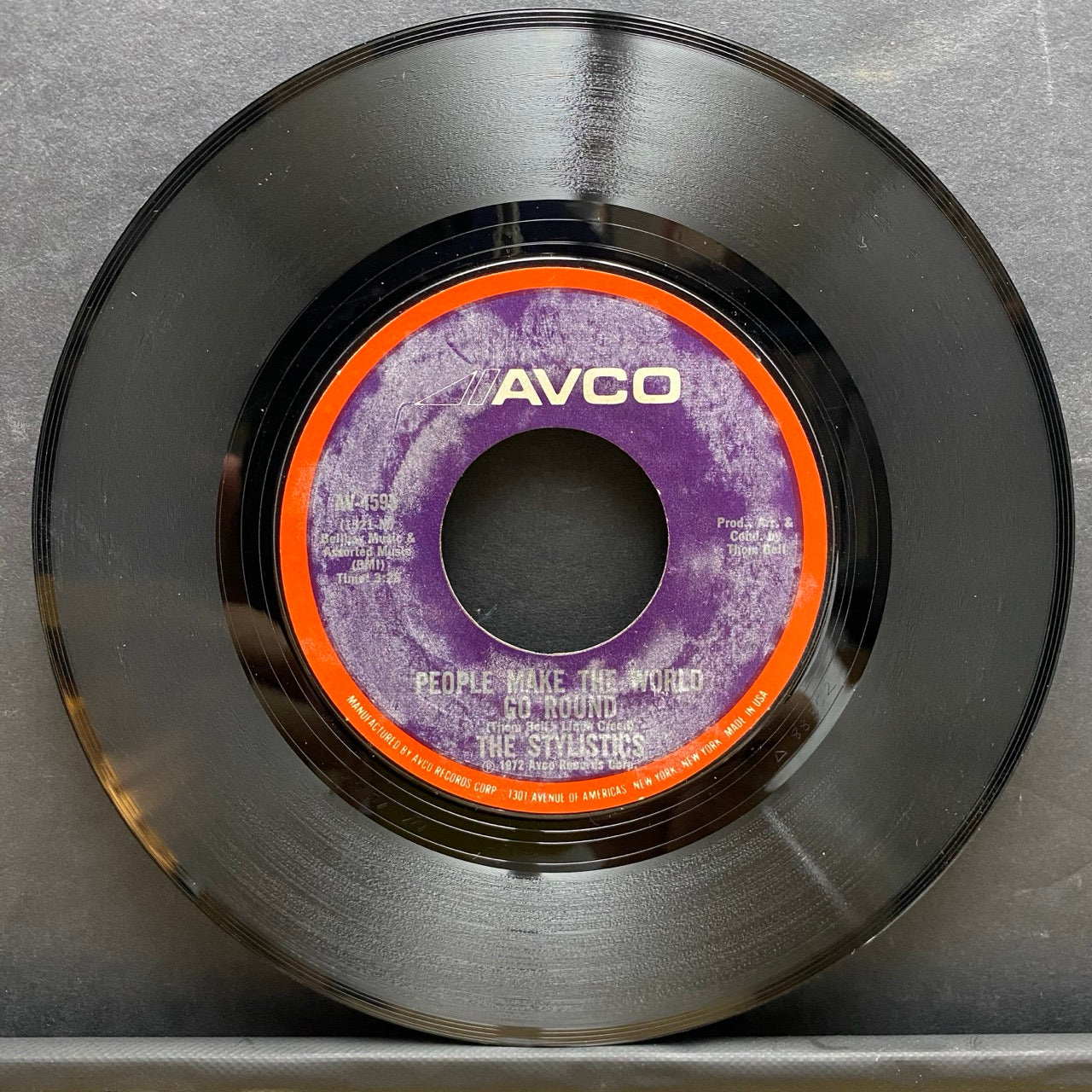 The Stylistics – People Make The World Go Round / Point Of No Return [7"]