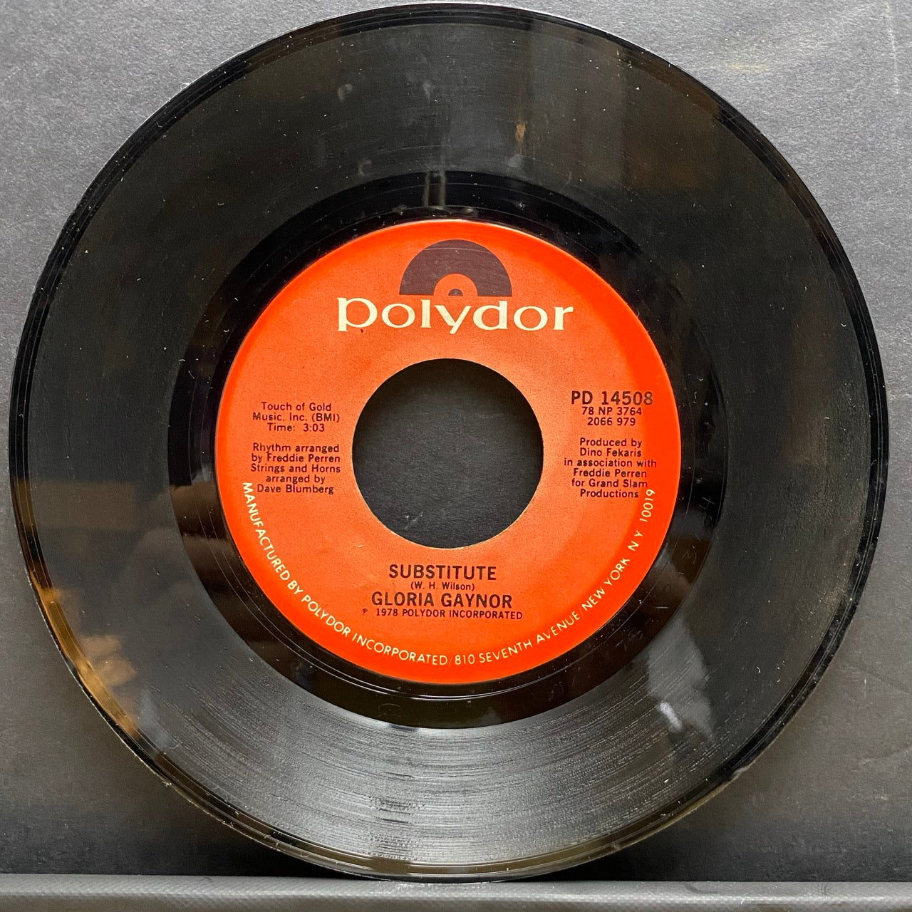 Gloria Gaynor – Subsitute / I Will Survive [7"]