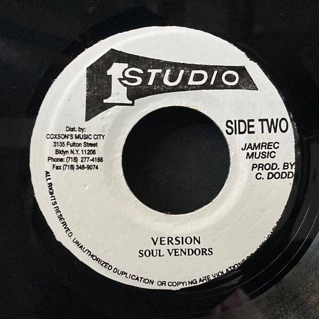 The Righteous Flames/Soul Vendors - I Was Born To Be Loved/Version [7"]