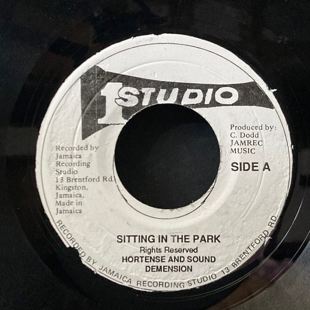 Hortense Ellis and Sound Dimension Band - Sitting In The Park/Sitting In The Park Version [7"]