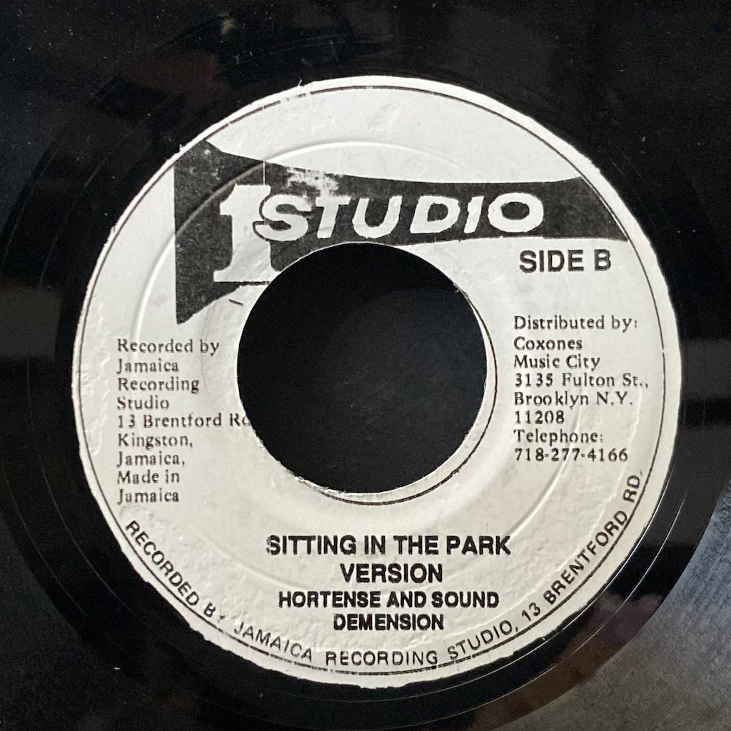 Hortense Ellis and Sound Dimension Band - Sitting In The Park/Sitting In The Park Version [7"]