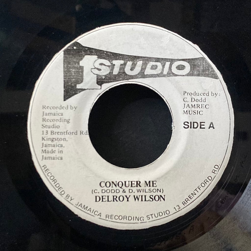 Delroy Wilson/Sound Dimension - Conquer Me/Conquer Me Version [7"]