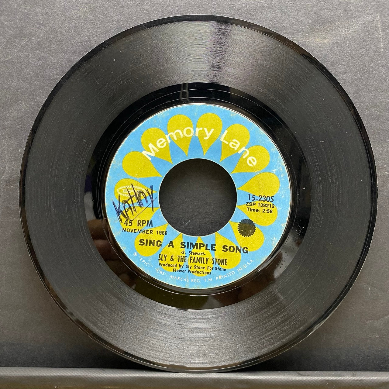 Sly & The Family Stone – Everyday People / Sing A Simple Song [7"]