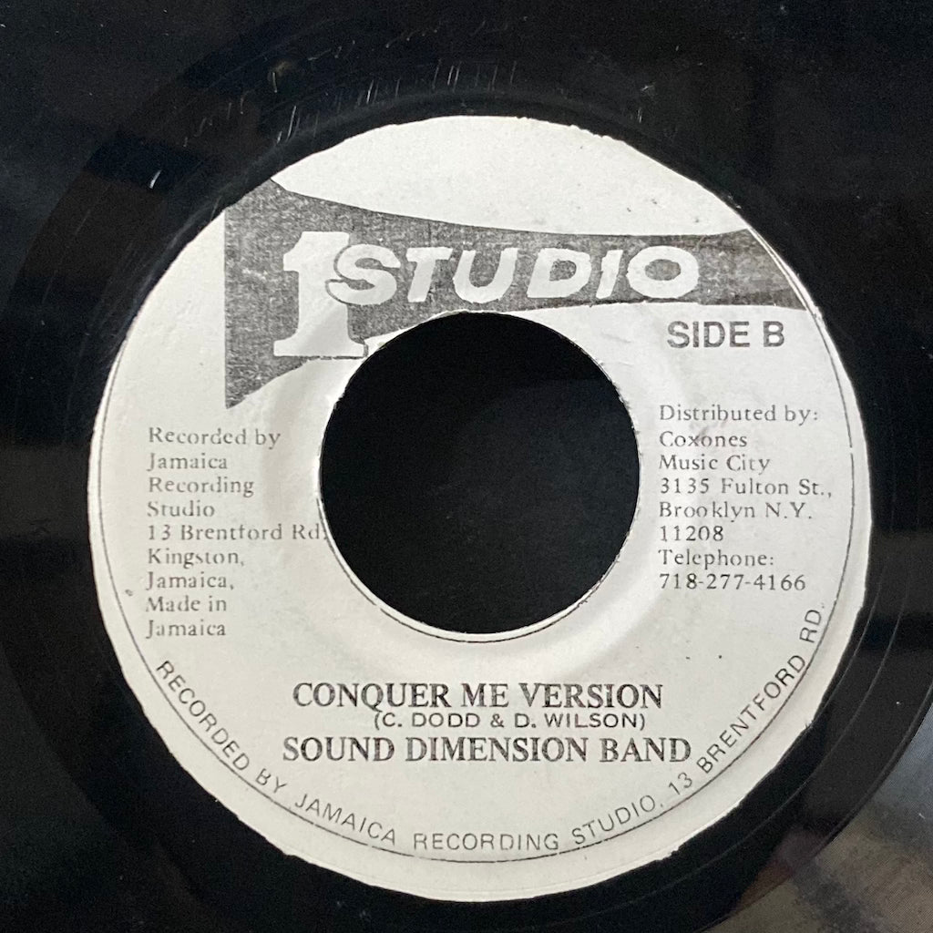 Delroy Wilson/Sound Dimension - Conquer Me/Conquer Me Version [7"]