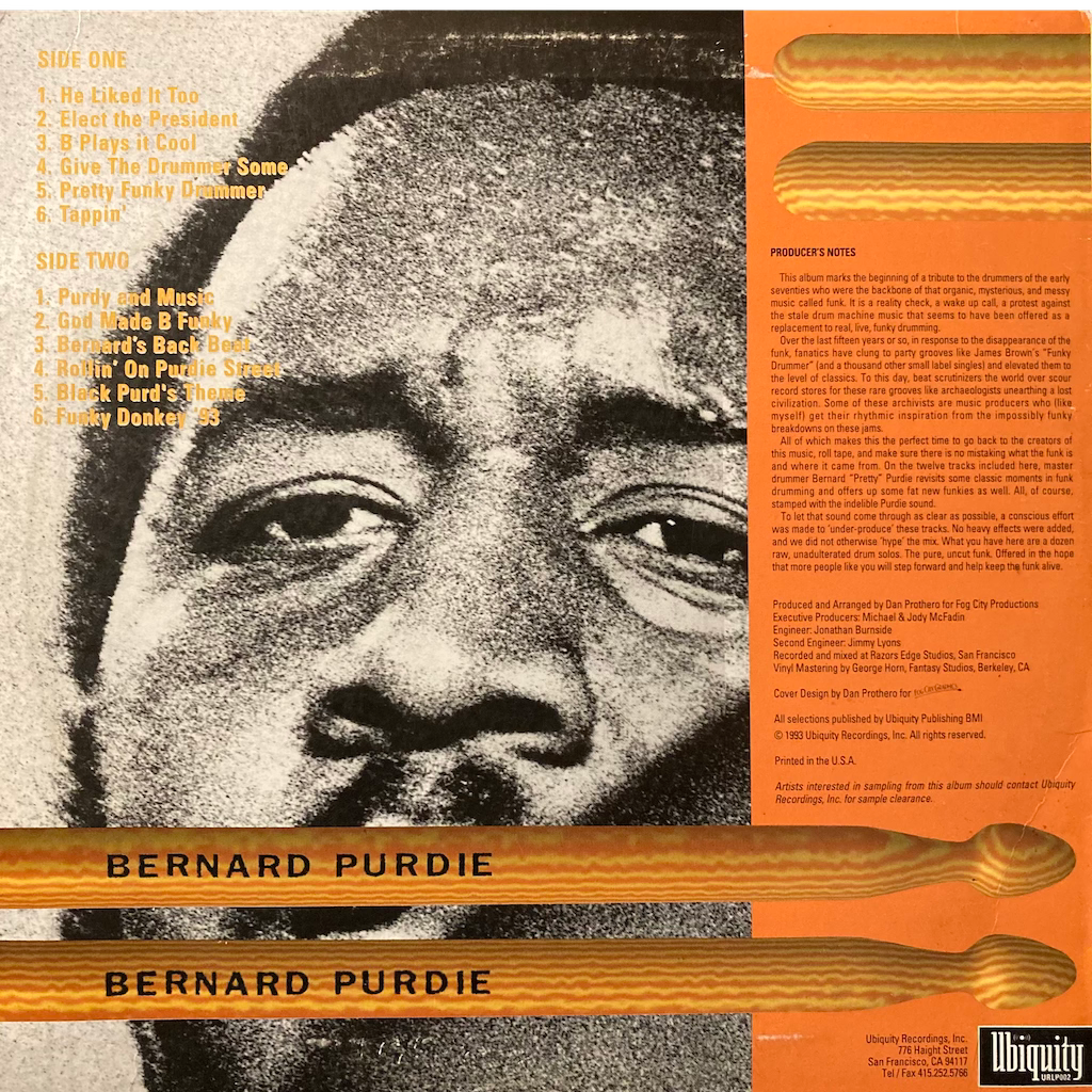 Bernard Purdie - Master Drummers Volume One