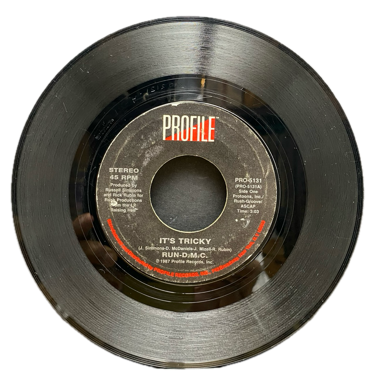 Run-D.M.C. – It's Tricky / Proud To Be Black [7"]