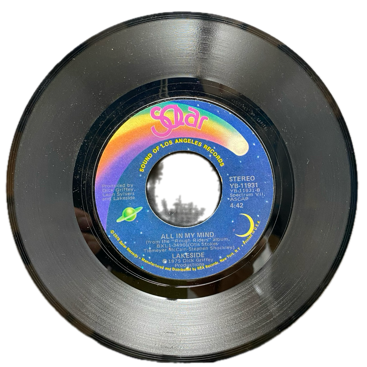 Lakeside – From 9:00 Until / All In My Mind [7"]