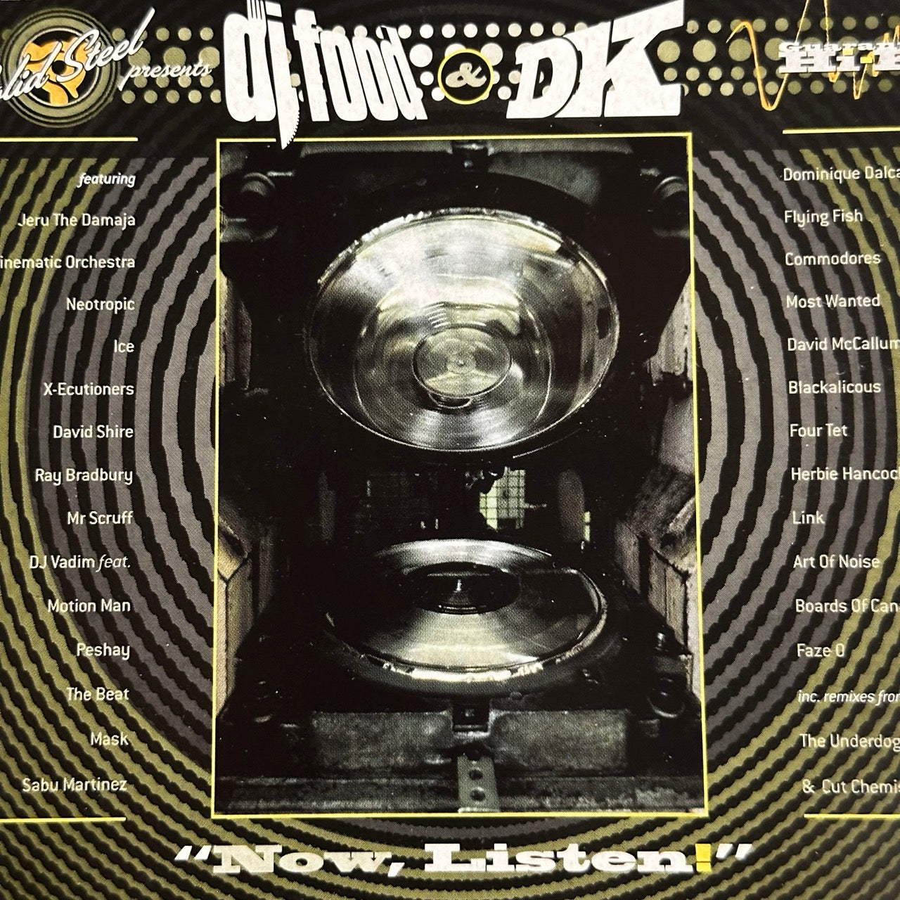 DJ Food & DK – Now, Listen! [CD]