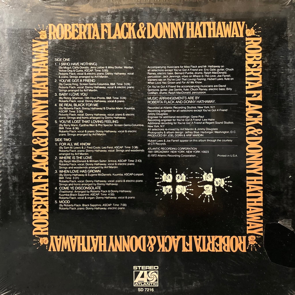 Roberta Flack & Donny Hathaway - Roberta Flack & Donny Hathaway [SEALED]