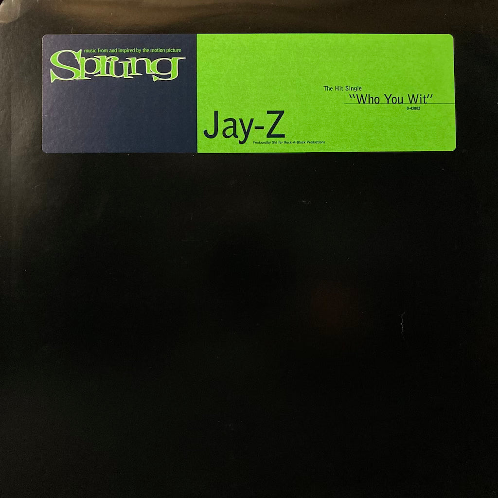 Jay-Z - Who You Wit [Double 12"]