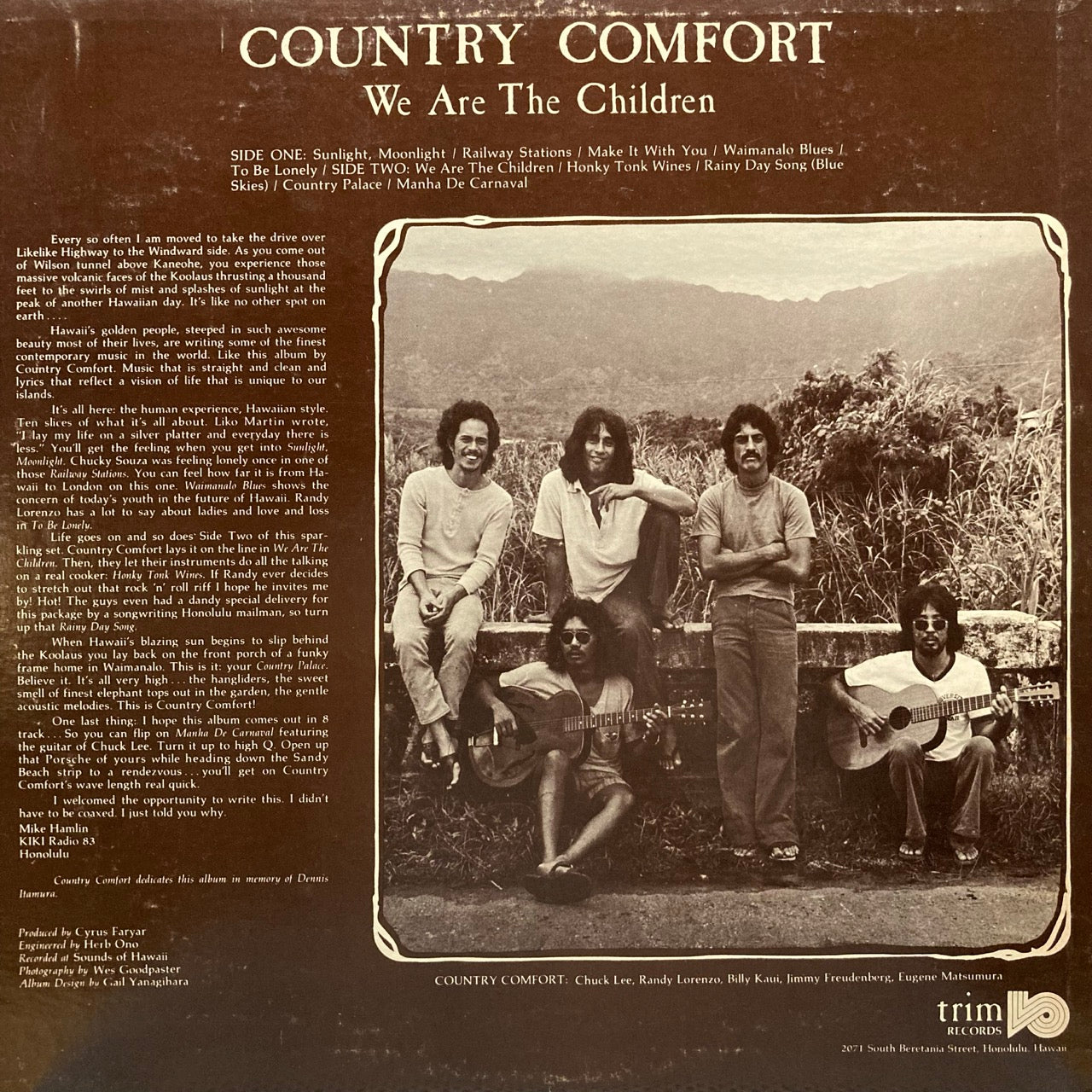 Country Comfort – We Are The Children