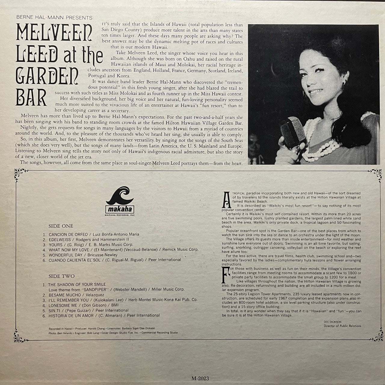 Melveen Leed - At The Garden Bar