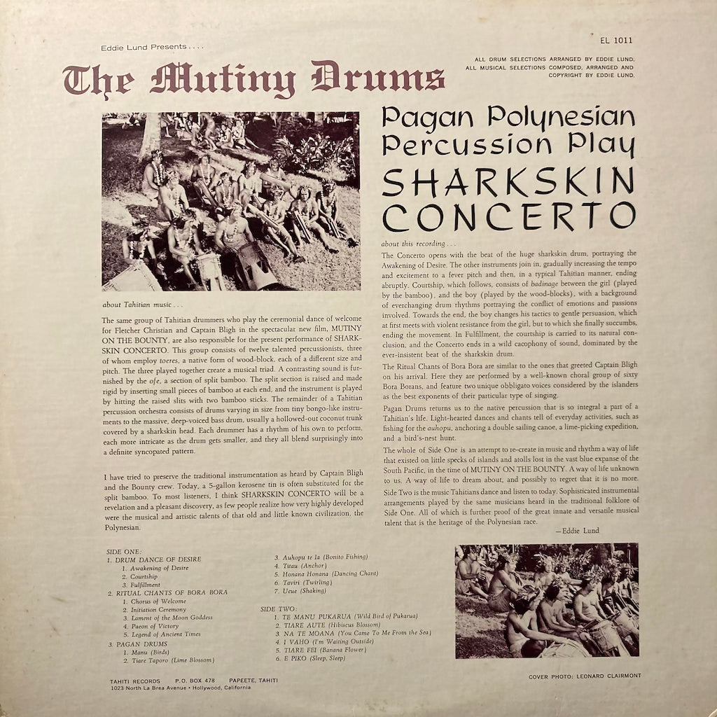 The Mutiny Drums - Sharkskin Concerto