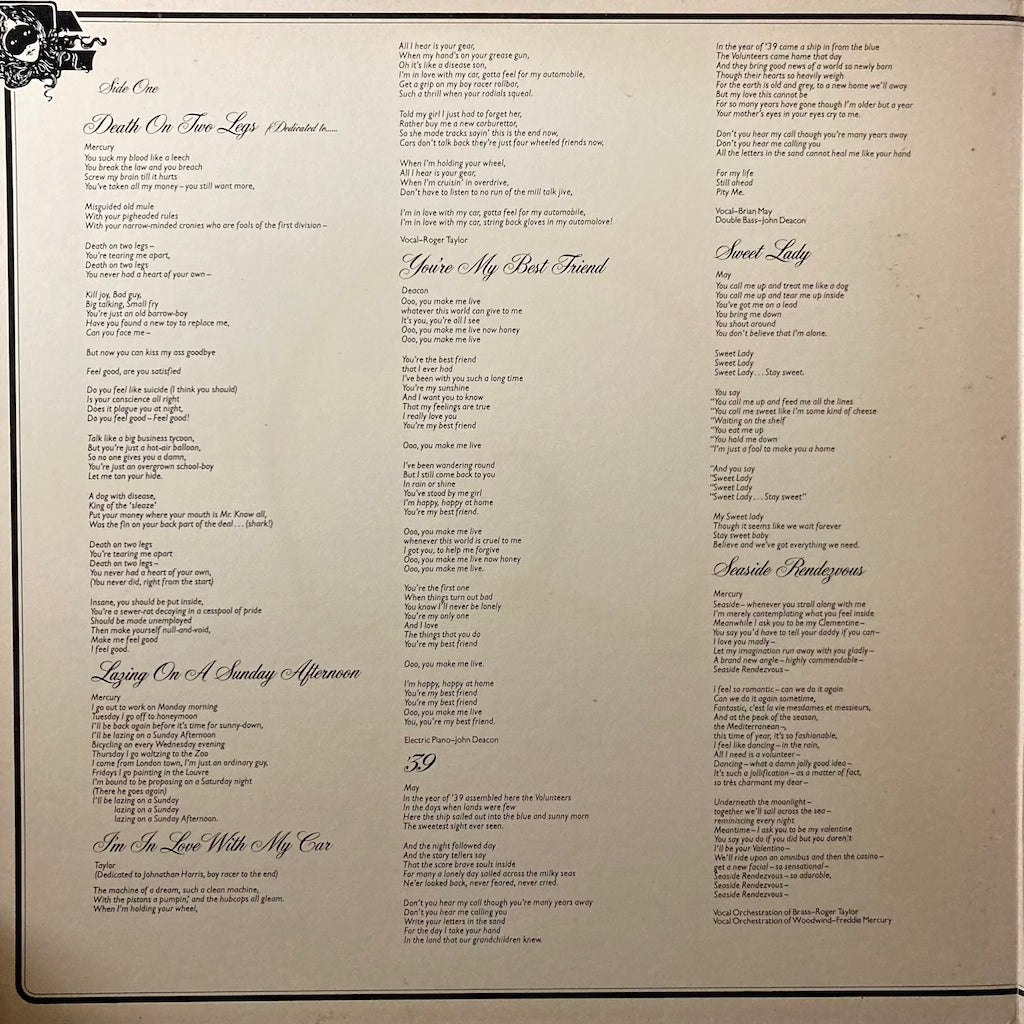 Queen - A Night At The Opera