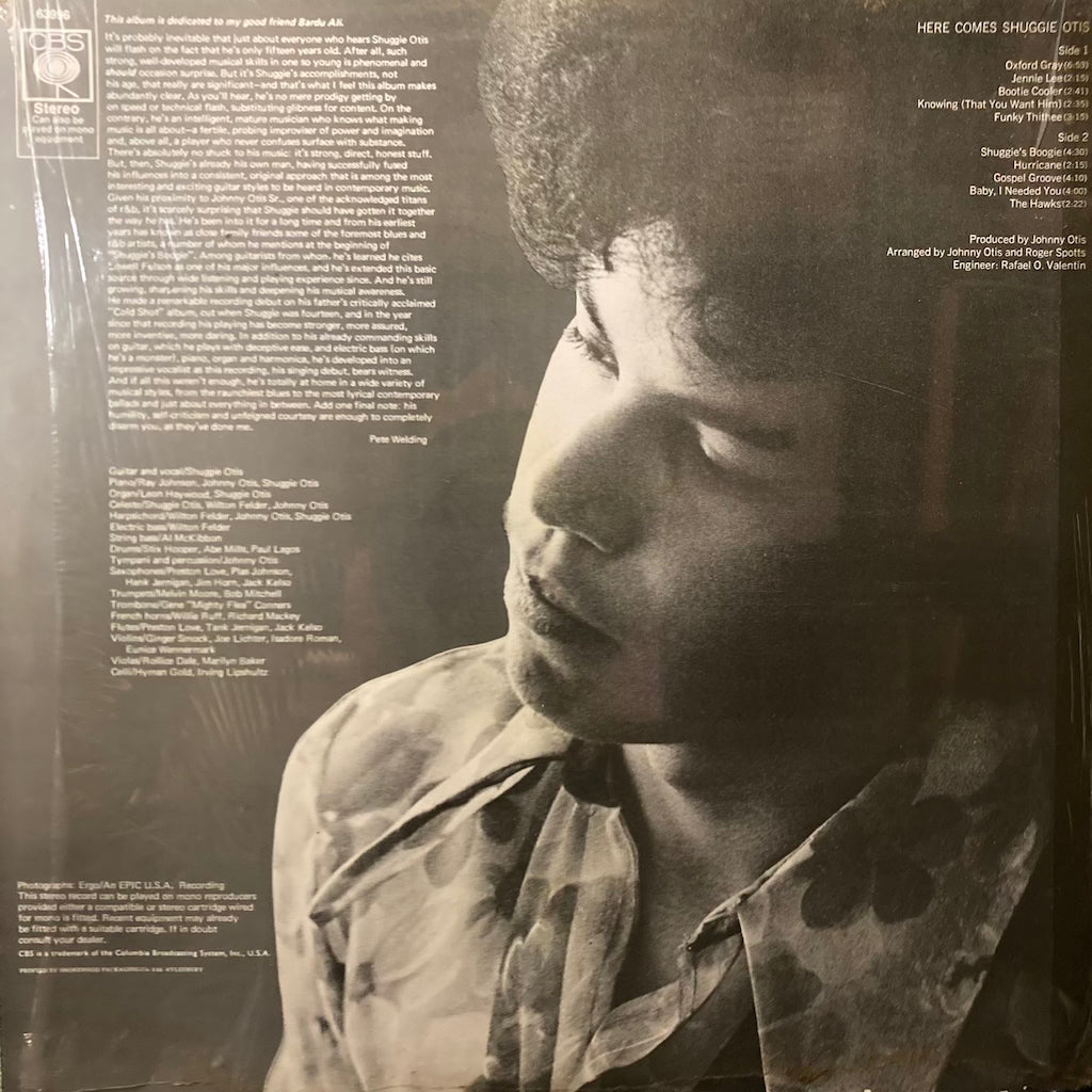 Shuggie Otis - Here Comes Shuggie Otis