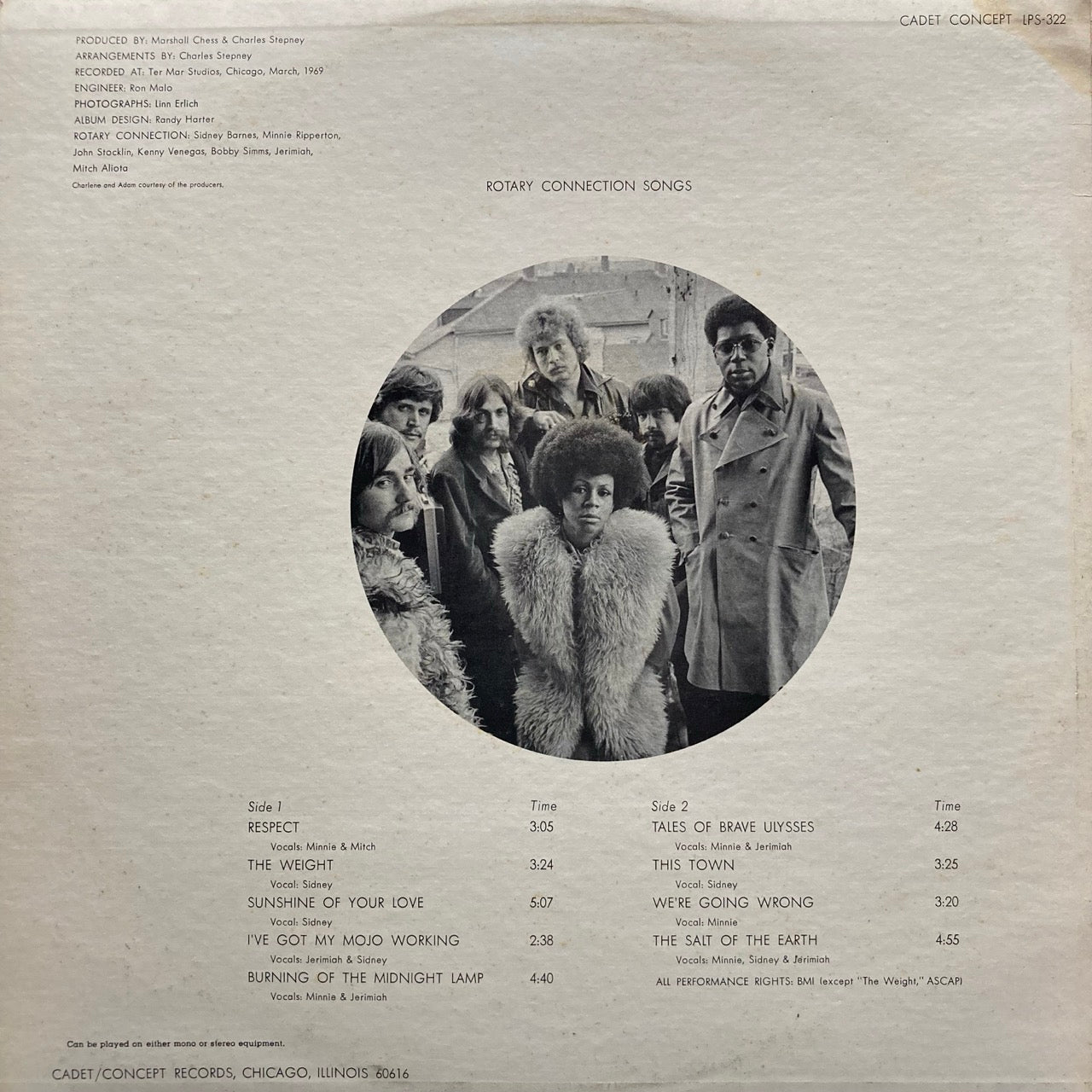 Rotary Connection – Songs