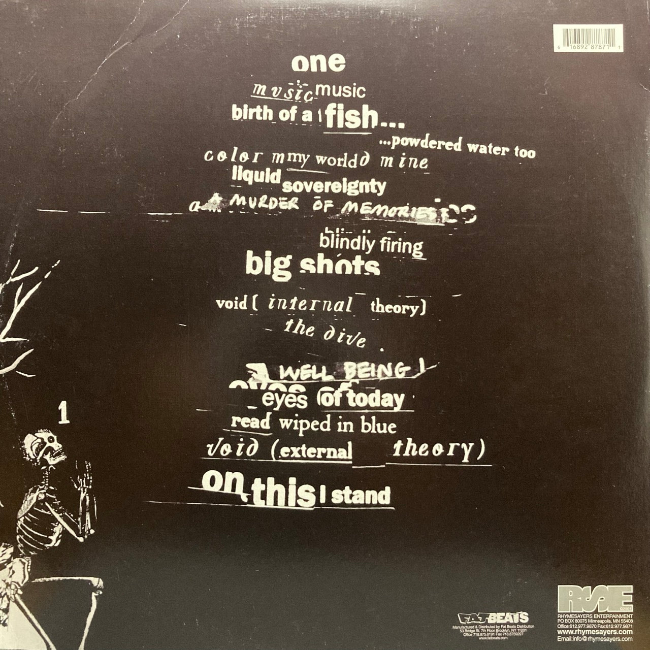 Eyedea & Abilities – First Born [3LP]