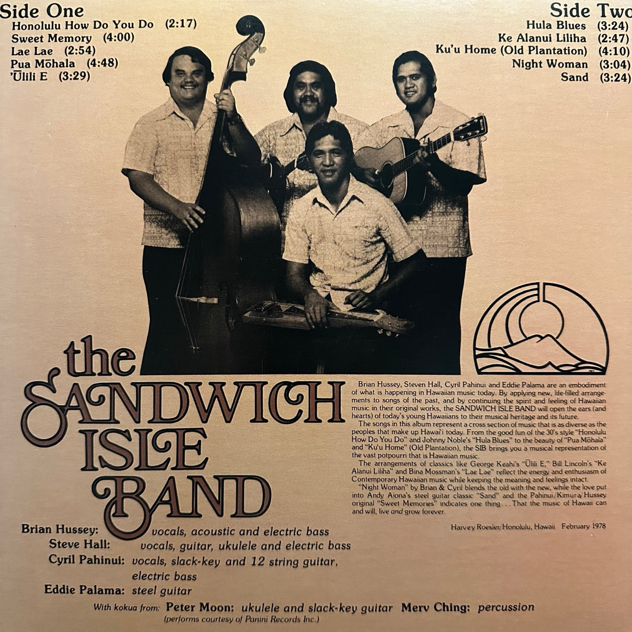 The Sandwich Isle Band – The Sandwich Isle Band