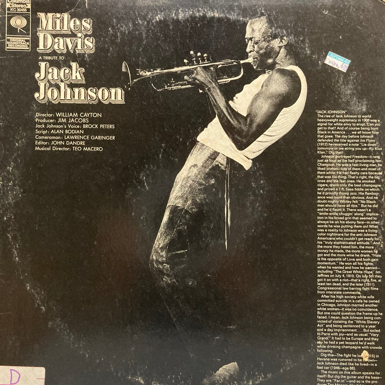 Miles Davis – A Tribute To Jack Johnson