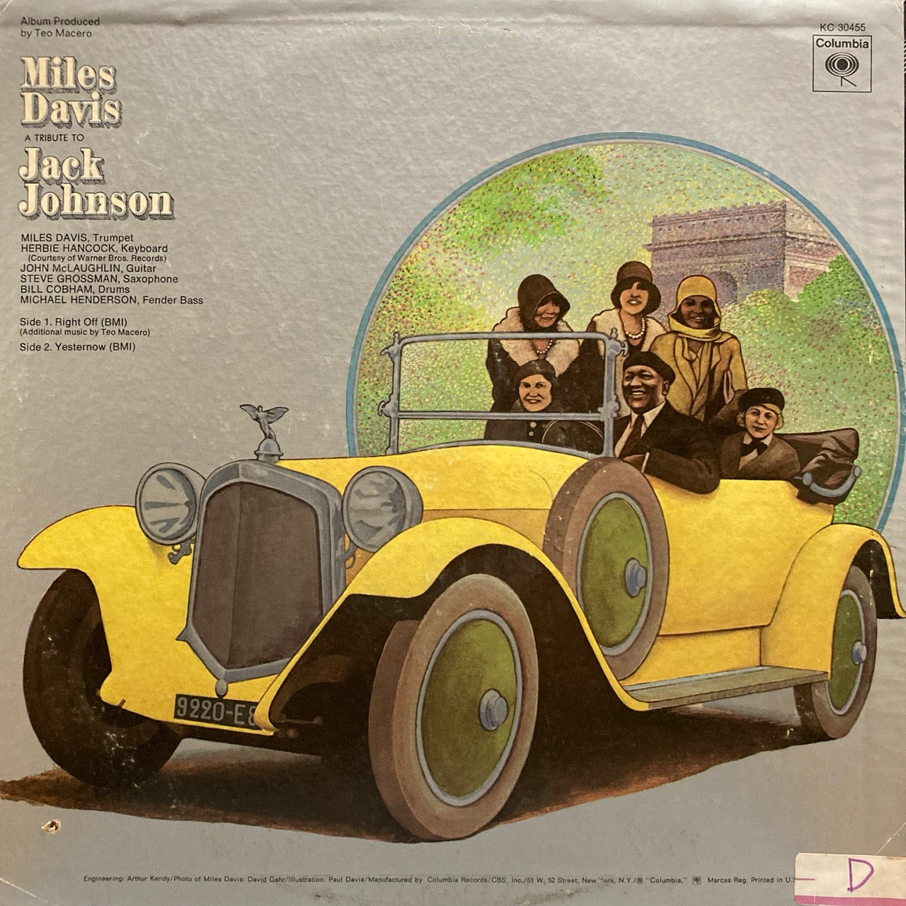 Miles Davis – A Tribute To Jack Johnson
