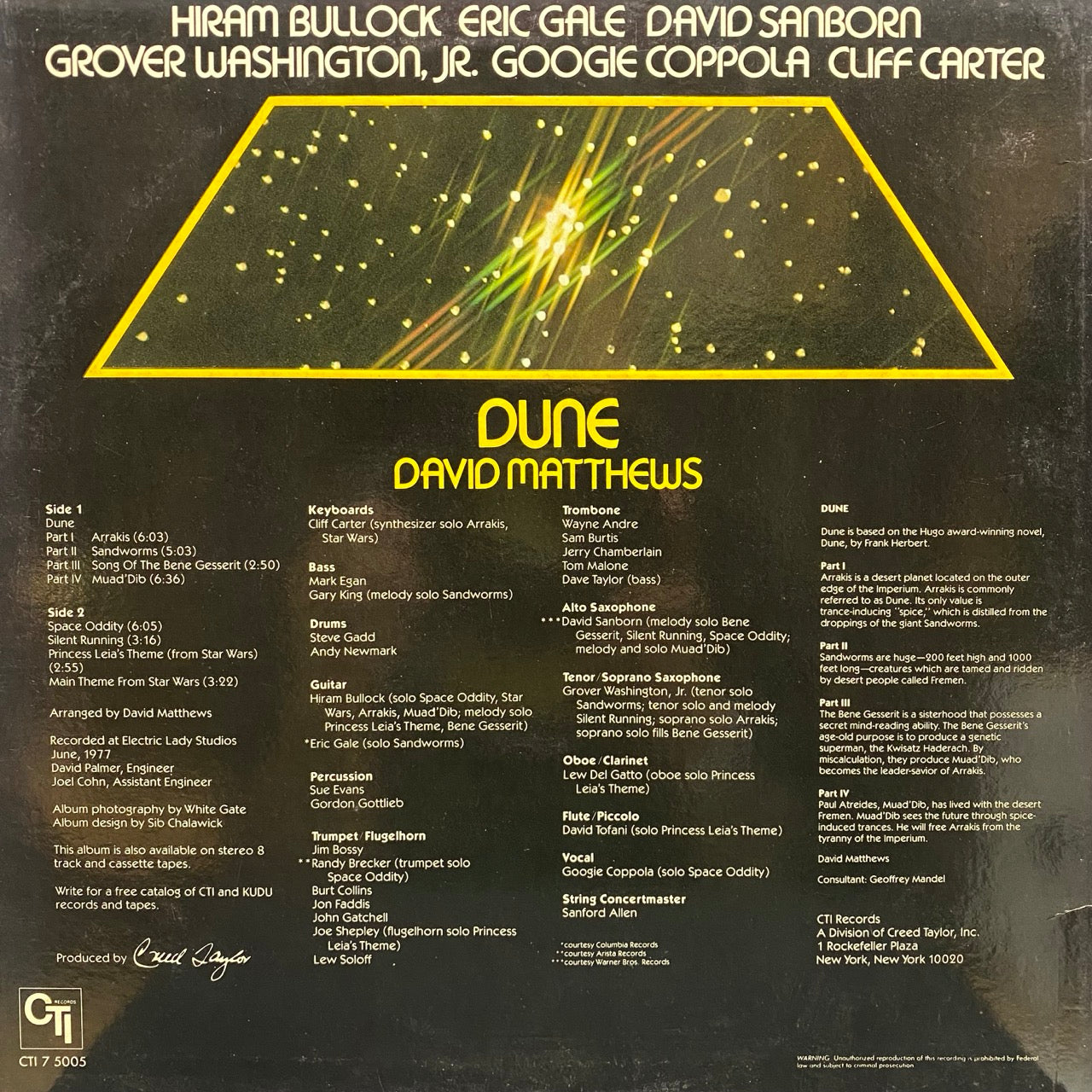 David Matthews – Dune
