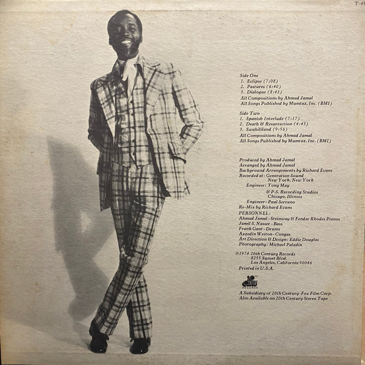 Ahmad Jamal – Jamal Plays Jamal