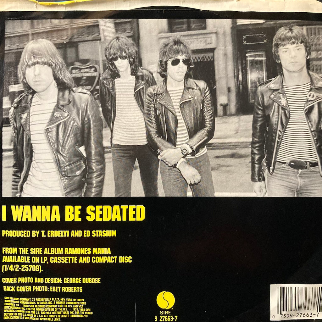 Ramones - I Wanna Be Sedated [7"]