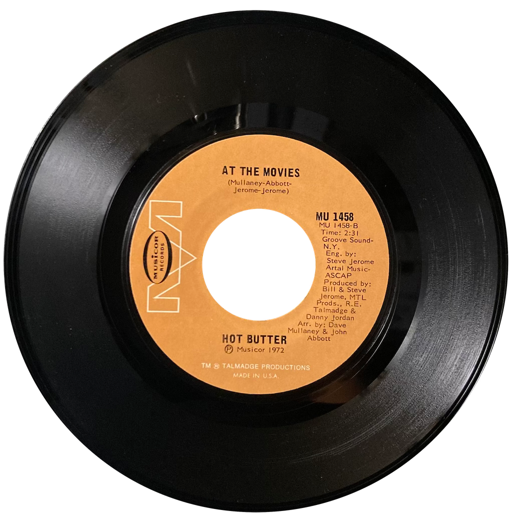 Hot Butter - At The Movies/Popcorn [7"]