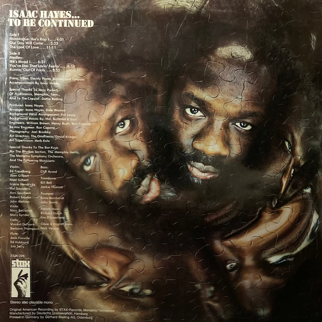 Isaac Hayes - ...To Be Continued