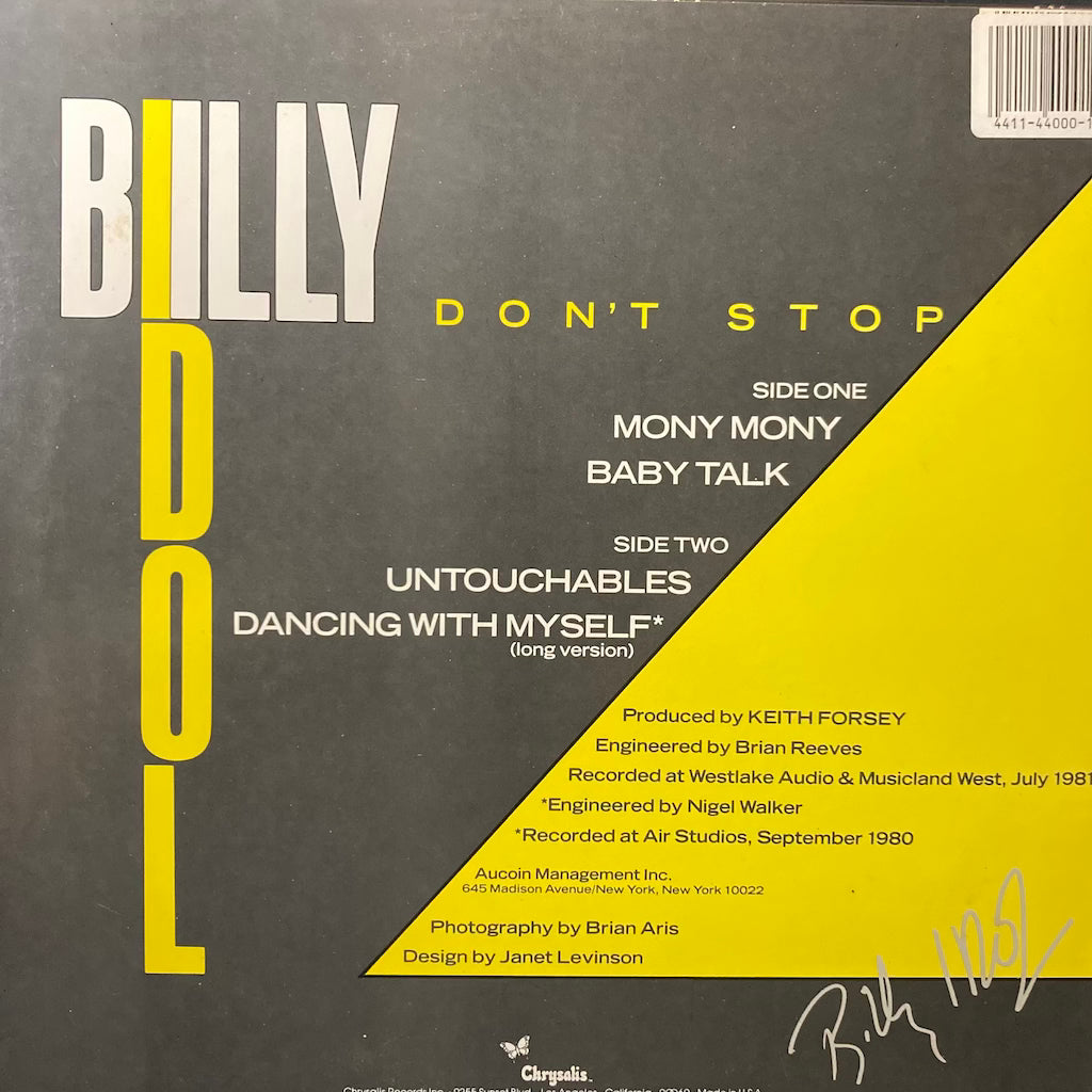 Billy Idol - Don't Stop