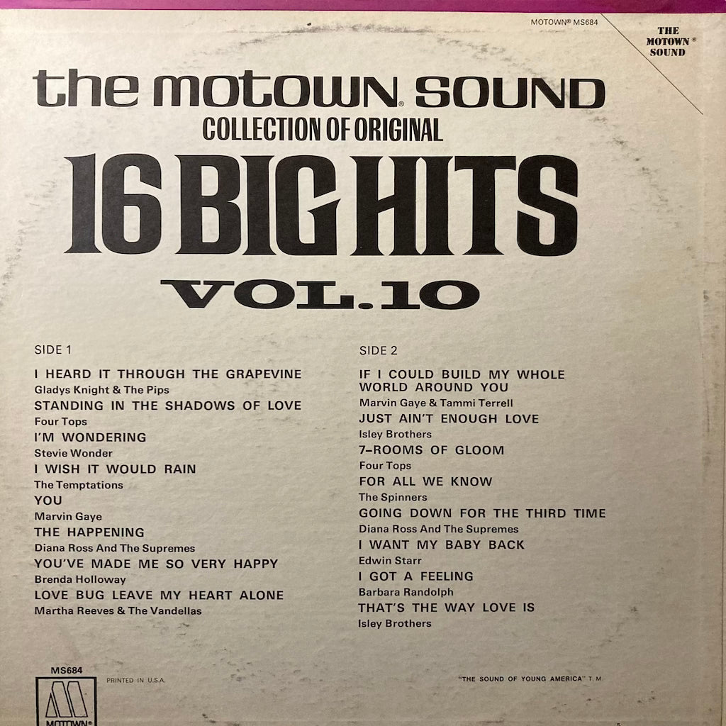 V/A - The Motown Sound, 16 Big Hits