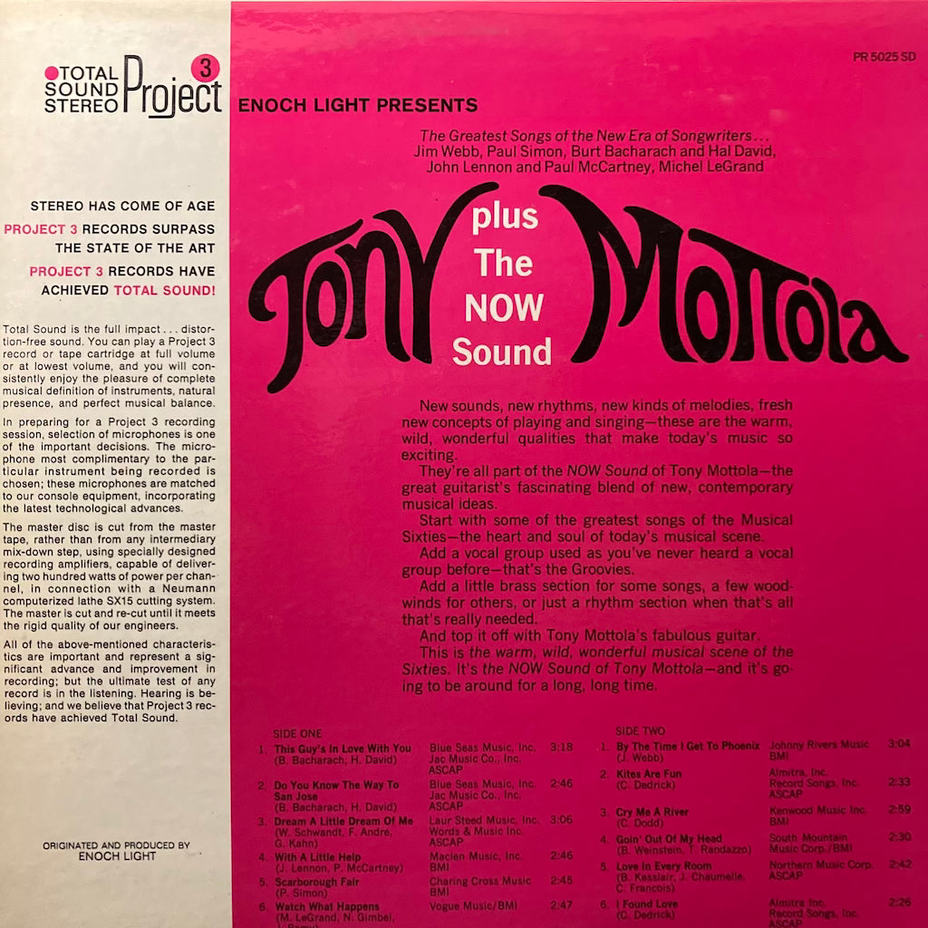 Tony Mottola - Warm, Wild & Wonderful