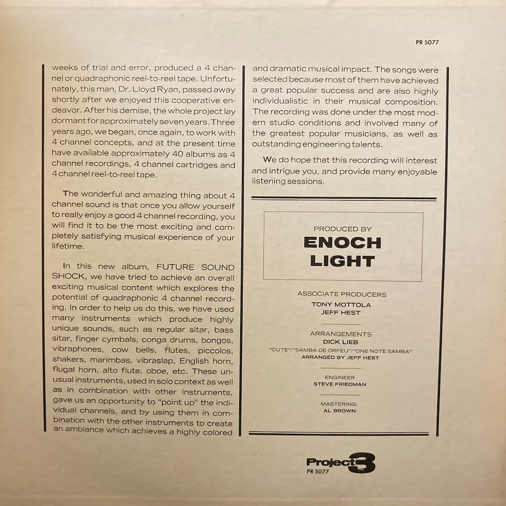 Enoch Light and The Light Brigade - Future Sound Shock