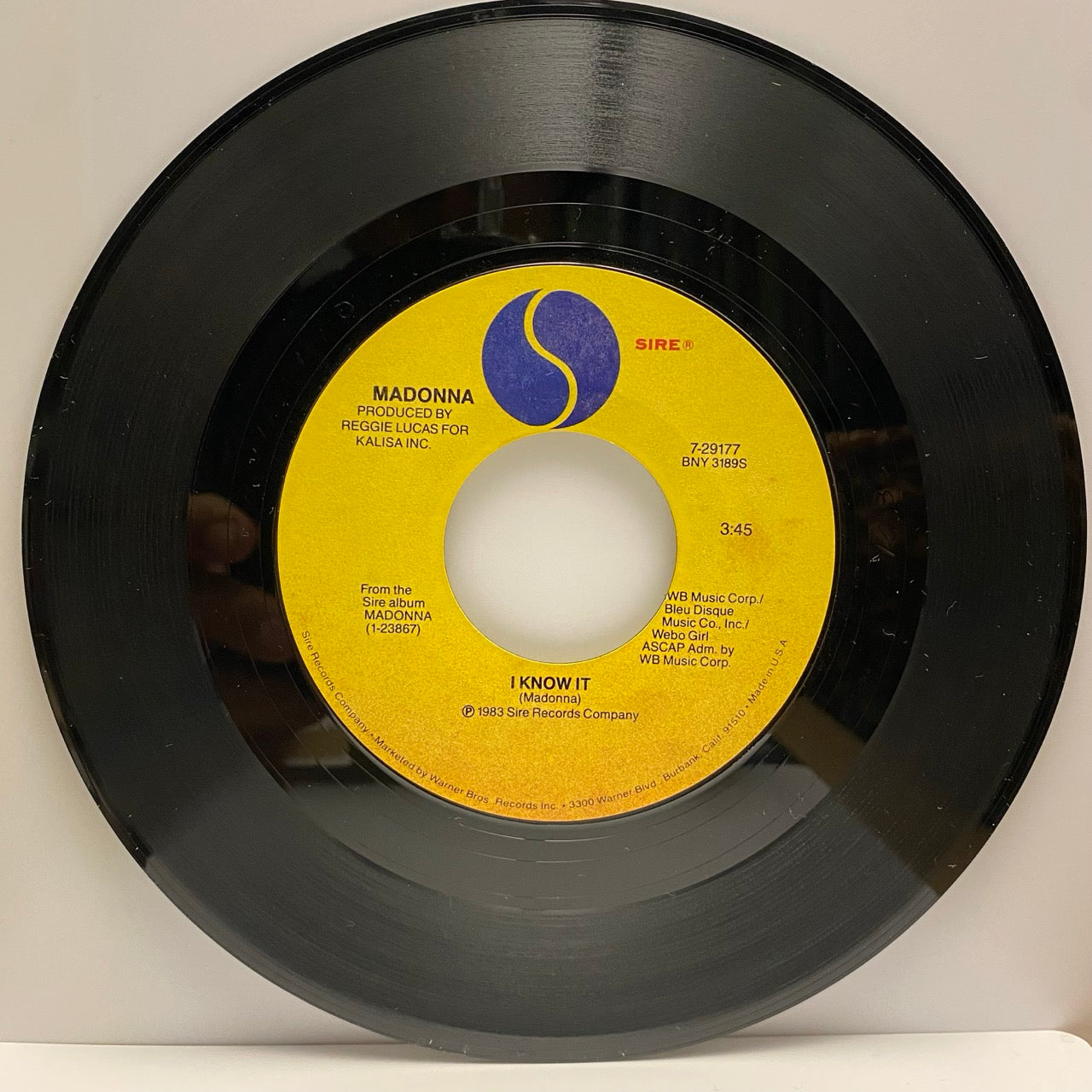 Madonna – Lucky Star / I Know It [7"]