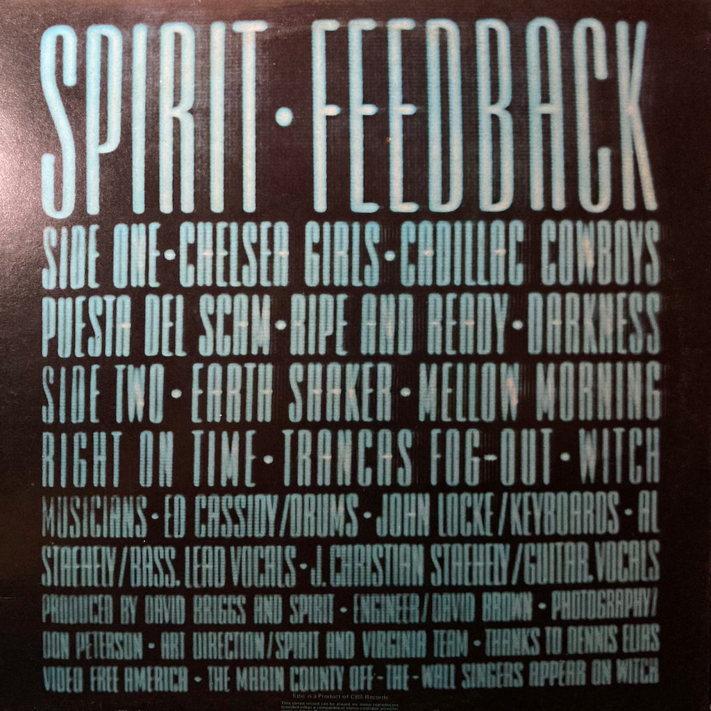 Spirit - Feedback
