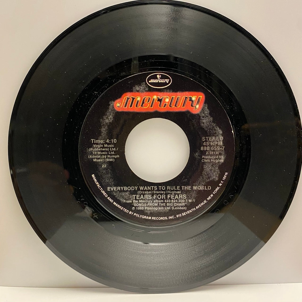 Tears For Fears – Everybody Wants To Rule The World / Pharaohs [7"]