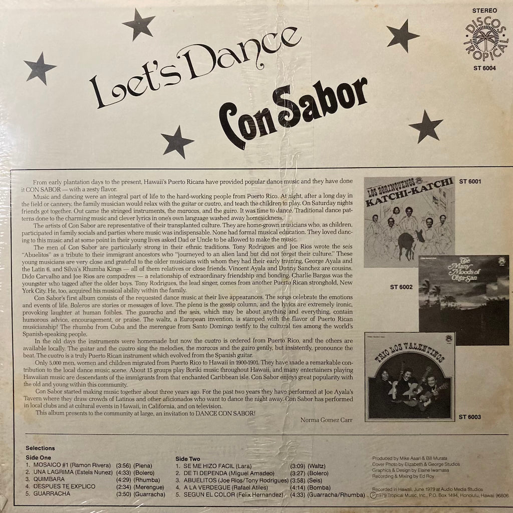 Con Sabor - Let's Move [SEALED]