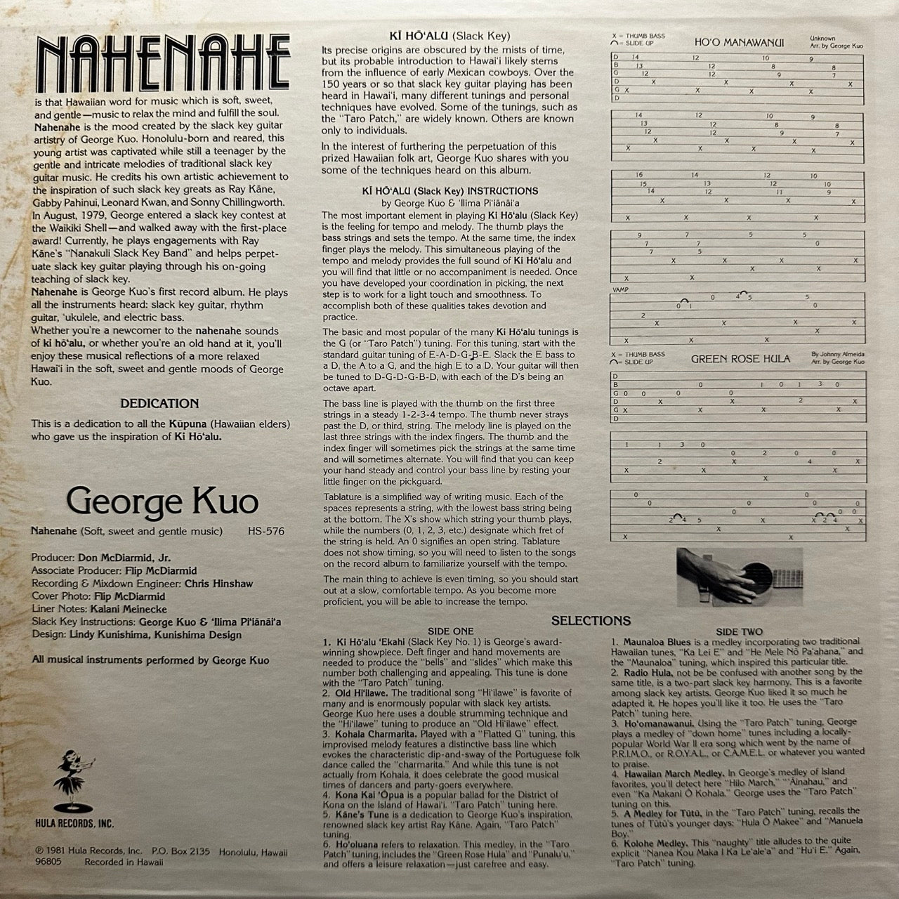 George Kuo – Nahenahe