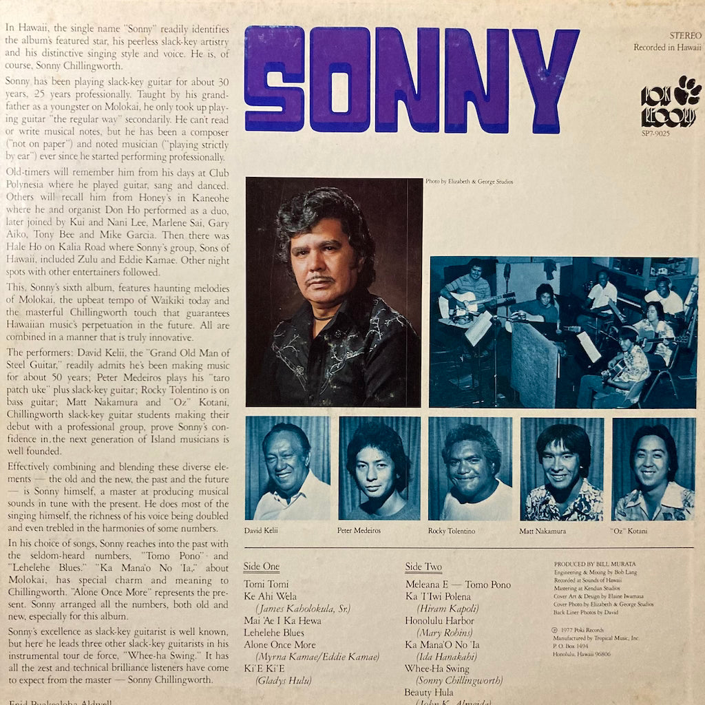 Sonny Chillingworth - Sonny