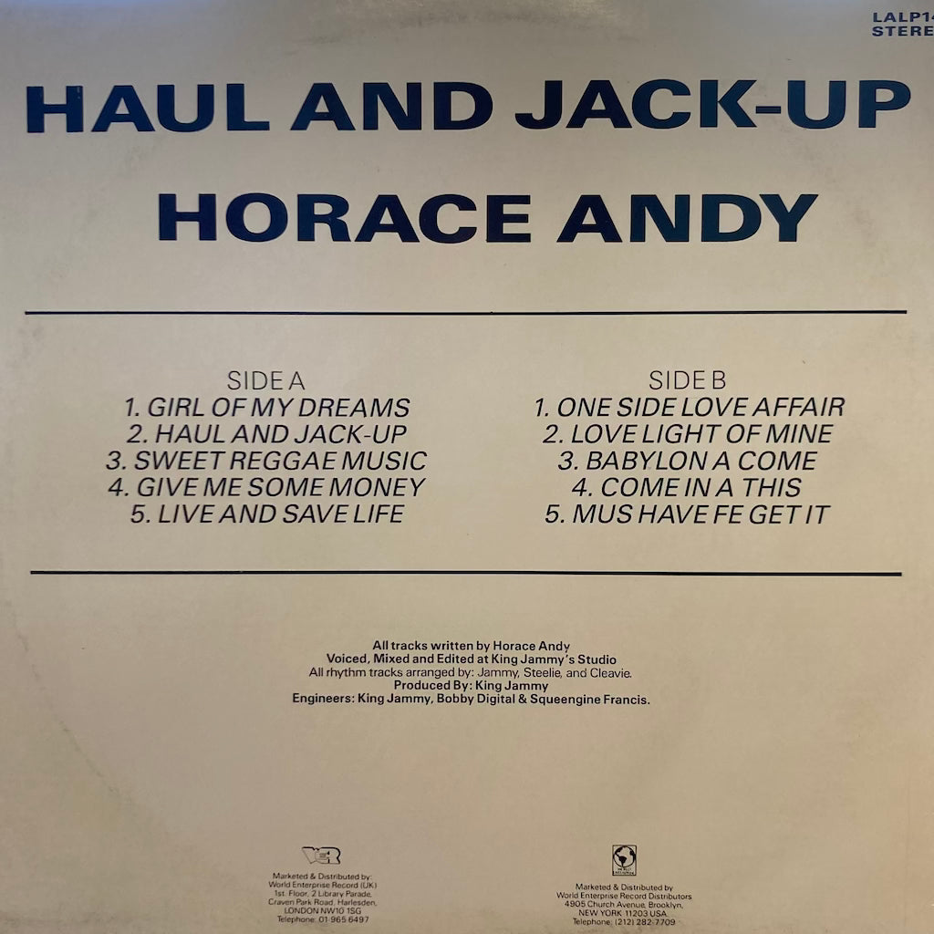 Horace Andy - Haul And Jack-Up