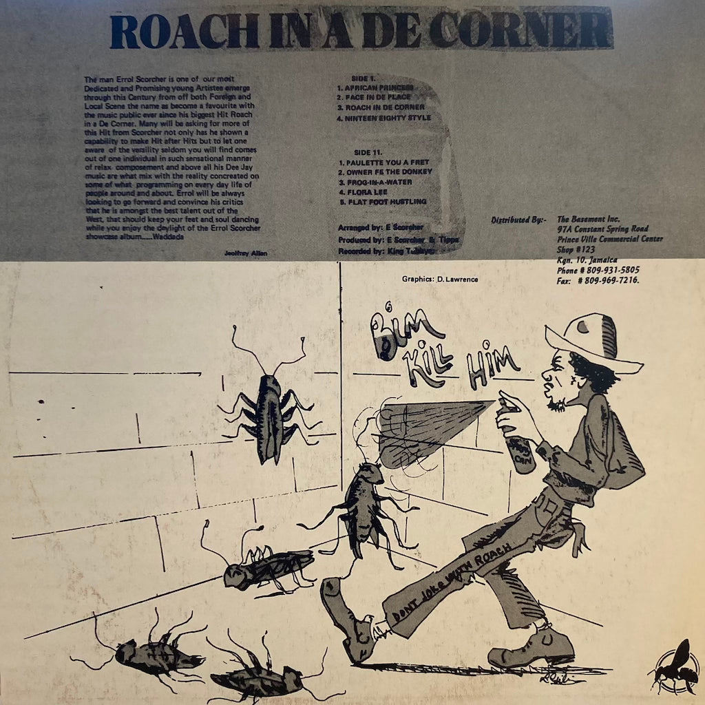 Errol Scorcher - Roach in a de Corner