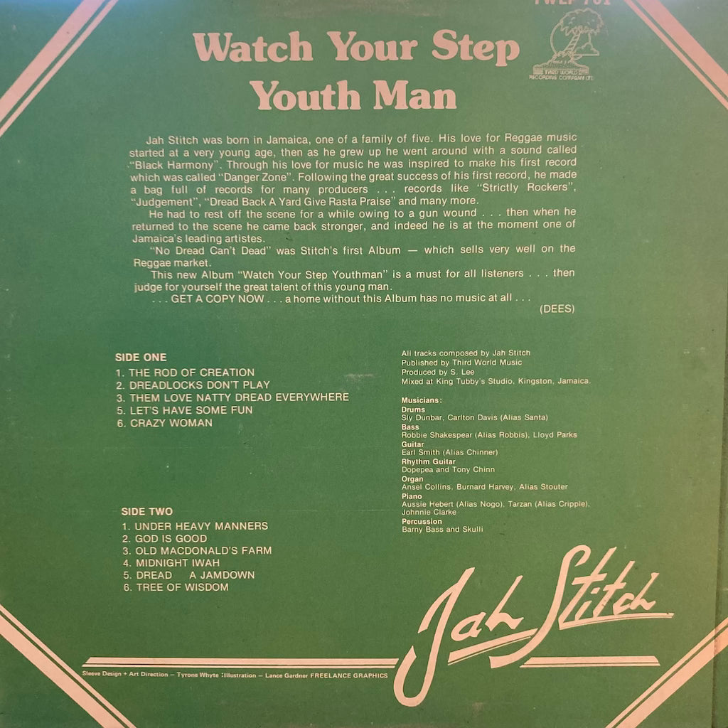 Jah Stitch - Watch Your Step Youth Man