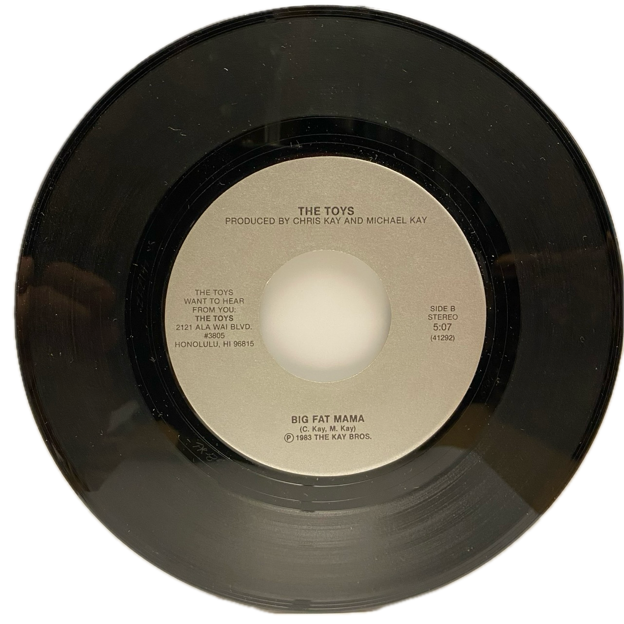 The Toys – Smoke Two Joints / Big Fat Mama [7"]